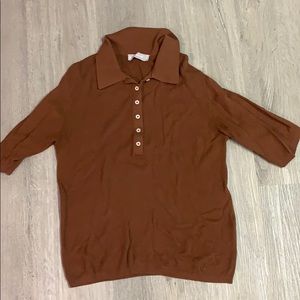 Everlane merino wool polo